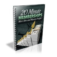 20 Minute Memberships