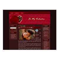 Chocolate Valentine HTML and WordPress Theme