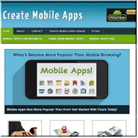 Create Mobile Apps Site
