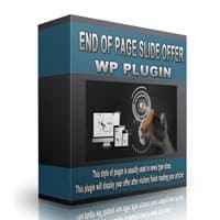End Of Page Slide Offer WP Plugin