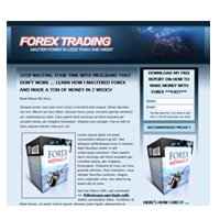 Forex Landing Page Template