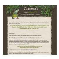 Iguana Survival Minisite