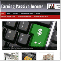 Passive Income PLR Site