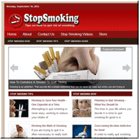 Stop Smoking PLR Site