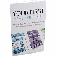 Your First Membership Site
