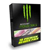 eCover Monsters 10 Premium Header Pack