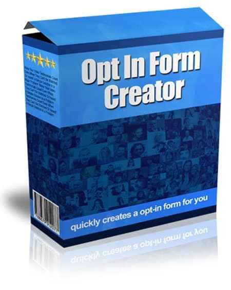 Opt In Form Creator