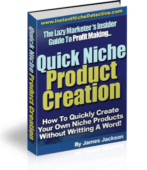 Quick Niche Product Creation