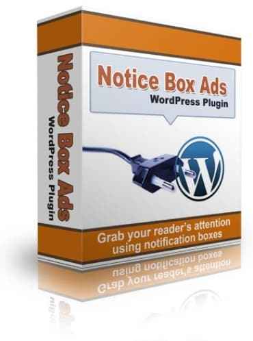 WordPress Notice Box Ads Plugin