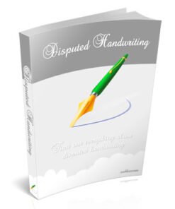 Disputed Handwriting