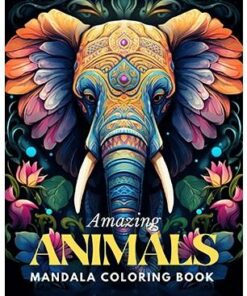 Amazing Animals Mandala Coloring Book