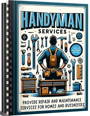 Handyman services PLR package with resell rights – digital download for repair and maintenance side hustle