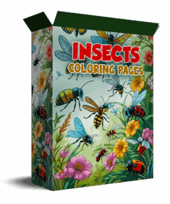 Insect Coloring Pages for Kids