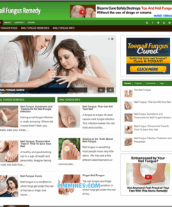 Nail Fungus PLR WordPress Blog