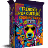 Trendy and Pop Culture Coloring Pages