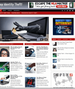 Identity Theft Ready Made Blog