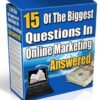 15 Of The Biggest Questions In Online Marketing Answered